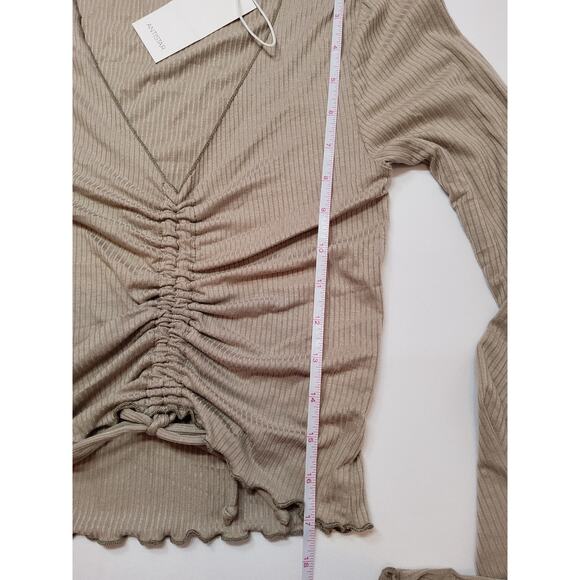 NWT. ANTISTAR LONG SLEEVE CROP TOP. SIZE S - Picture 7 of 7